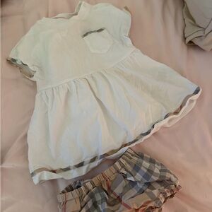 Burberry Plaid Baby Bloomers